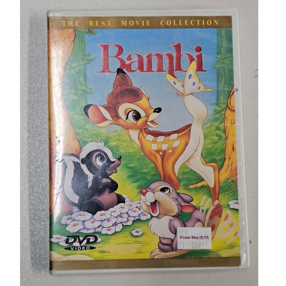 Bambi The Best Movie Collection DVD Disney Animated Classic Region All NTSC